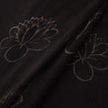 Brown - Akola Hand Block Print Kota Doria Cotton Fabric 02