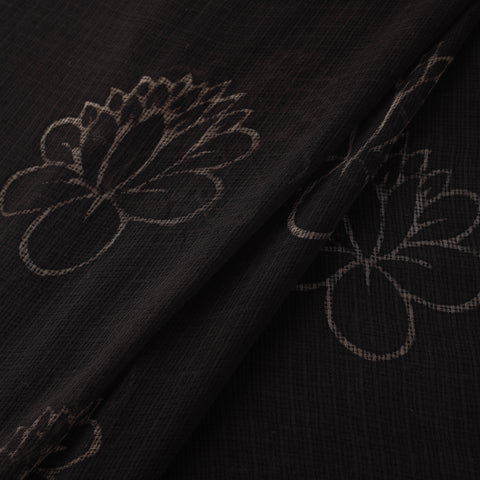 Akola Hand Block Print Kota Doria Cotton Fabric 02