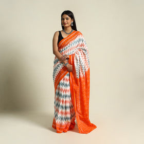  Multicolor Ikat Handloom Cotton Sambalpuri Saree