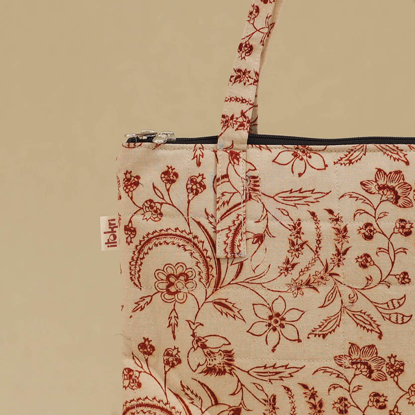 Handcrafted Quilted Handbag 20