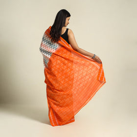  Multicolor Ikat Handloom Cotton Sambalpuri Saree