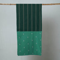 Green - Jacquard Patchwork Cotton Stole 16