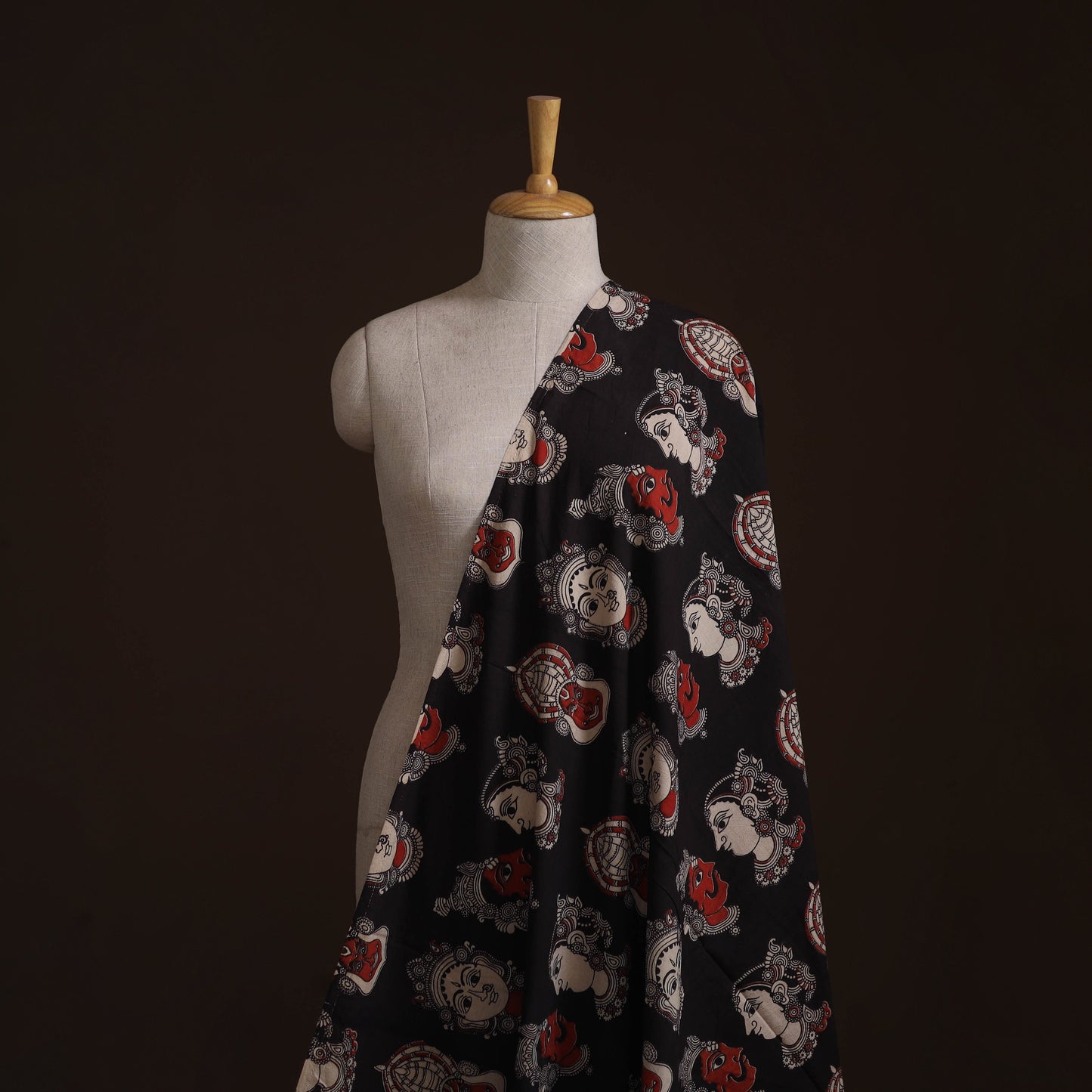 Kalamkari Printed Cotton Fabric 13