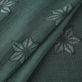 Green - Akola Hand Block Print Kota Doria Cotton Fabric 04