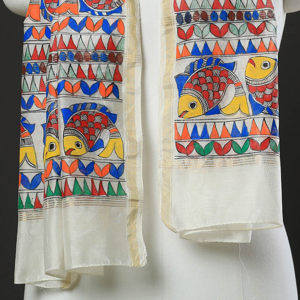 madhubani stole