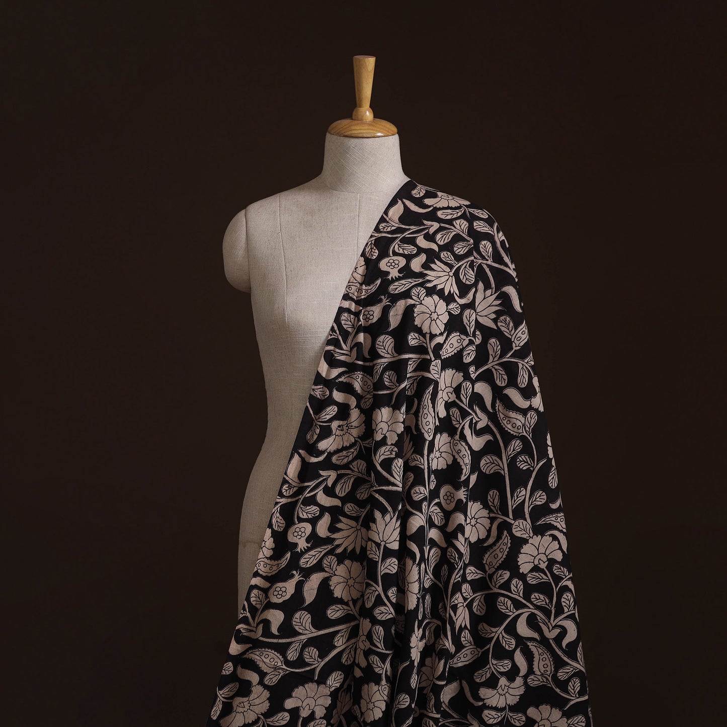 Kalamkari Printed Cotton Fabric 18
