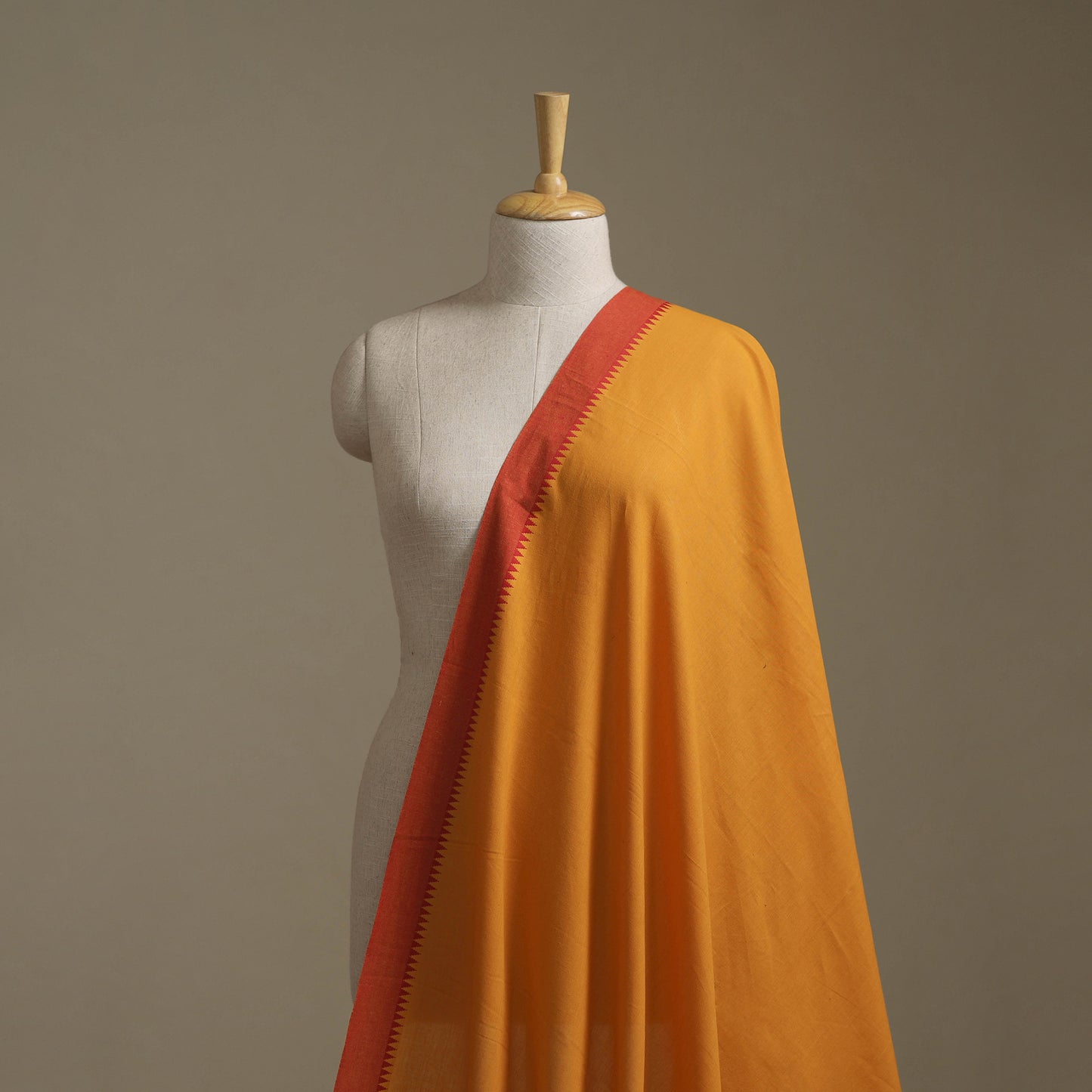 Dharwad Cotton Fabric with Thread Border 05
