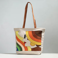 handpainted shoulder bag