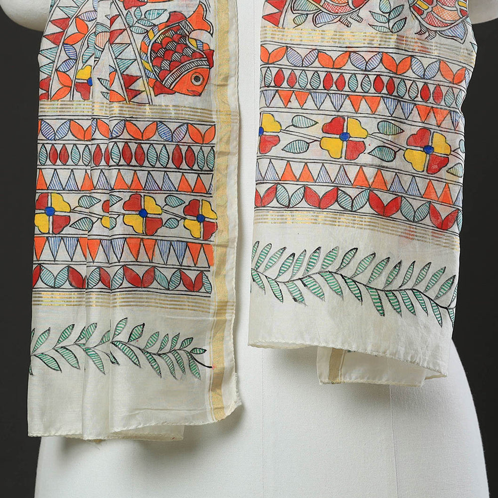 madhubani stole