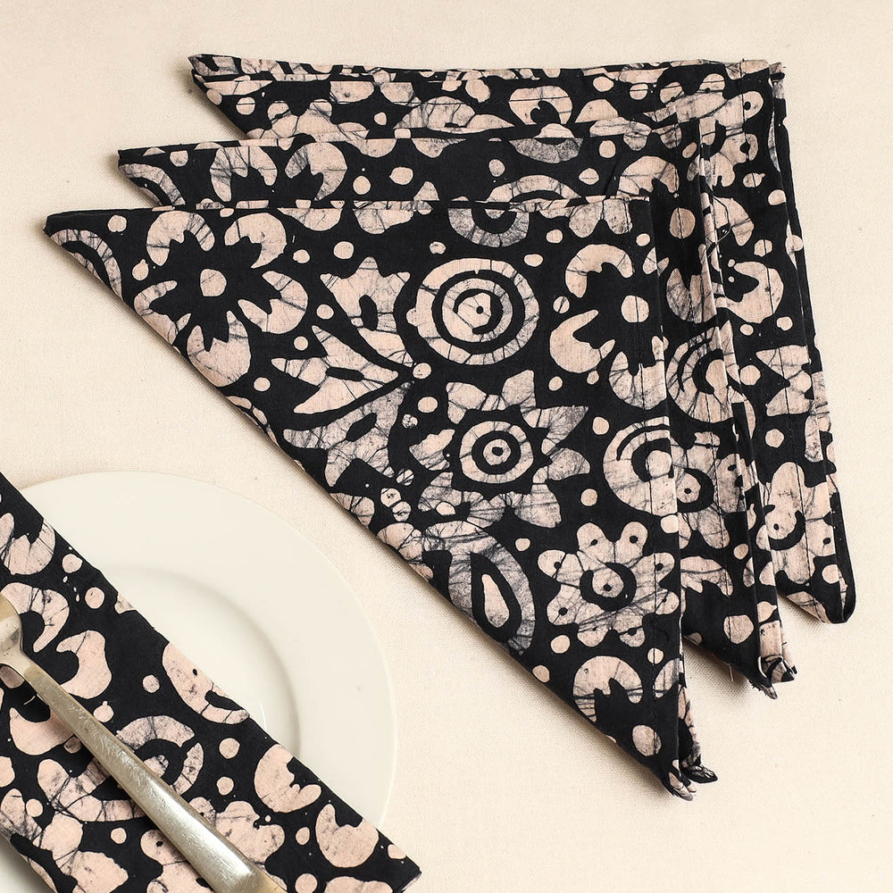 batik table napkins