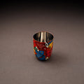 Bengal Patua Handpainted Stainless Steel Glass 03