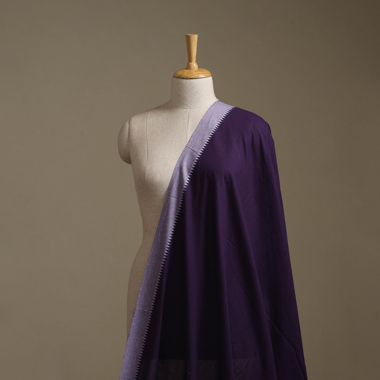 Dharwad Cotton Fabric with Thread Border 12
