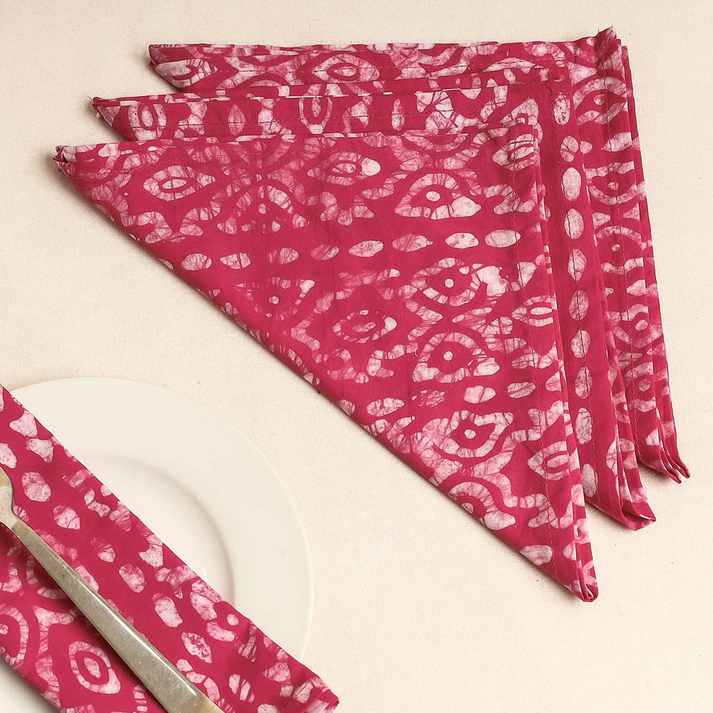 batik table napkins