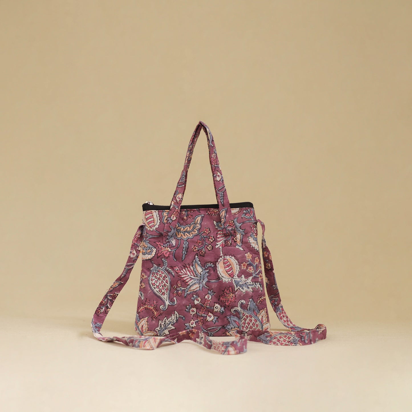 Handcrafted Quilted Sling Bag 38