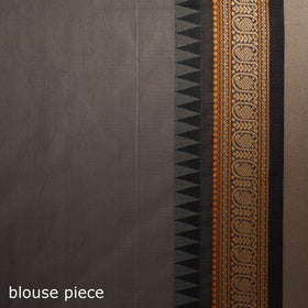 Grey - kandangi chettinad cotton saree with border 67