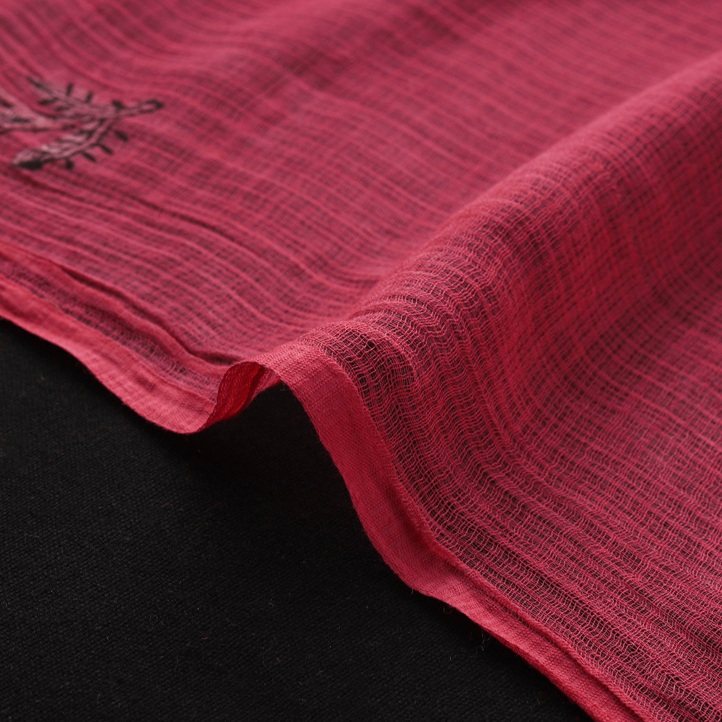 Akola Hand Block Print Kota Doria Cotton Fabric 11