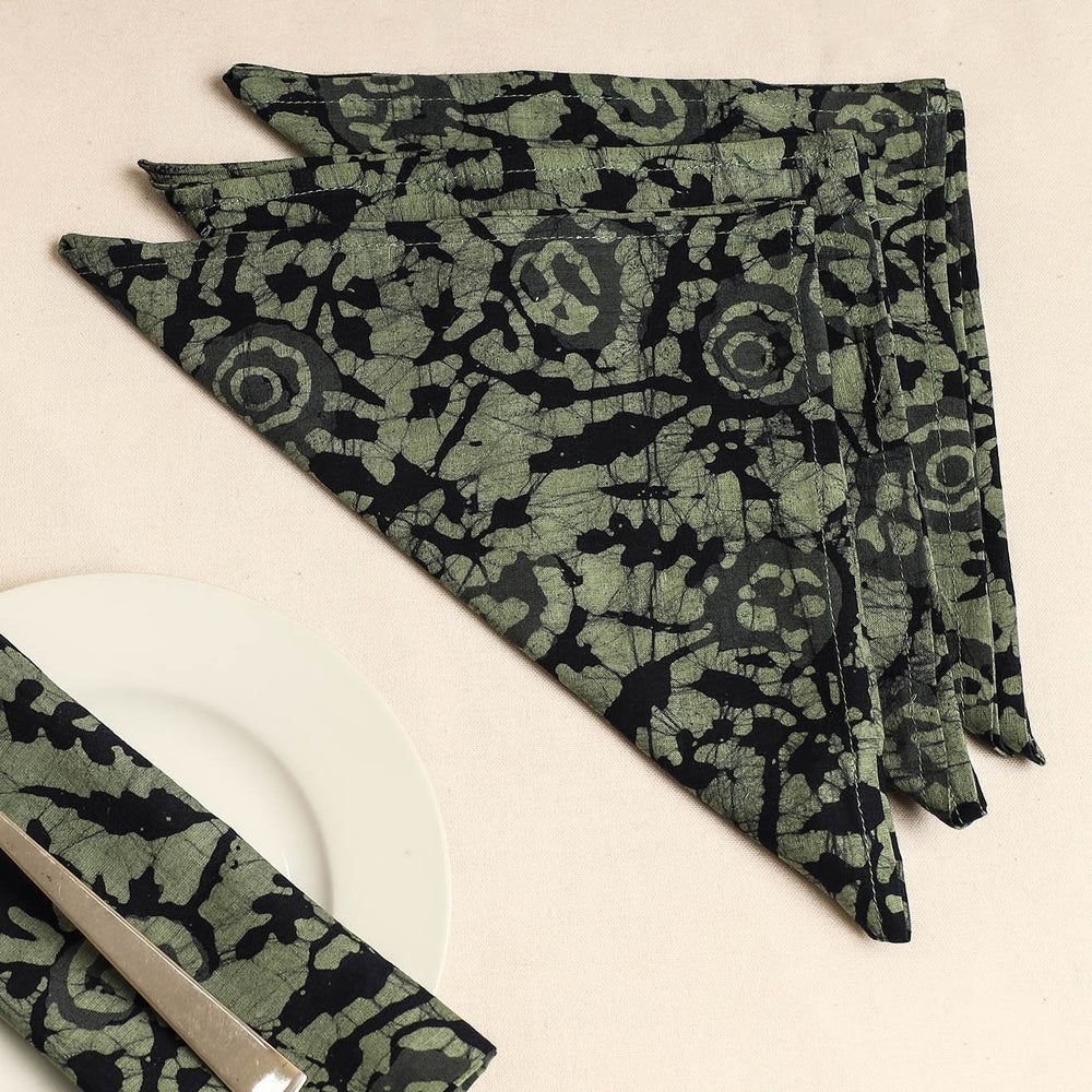 batik table napkins