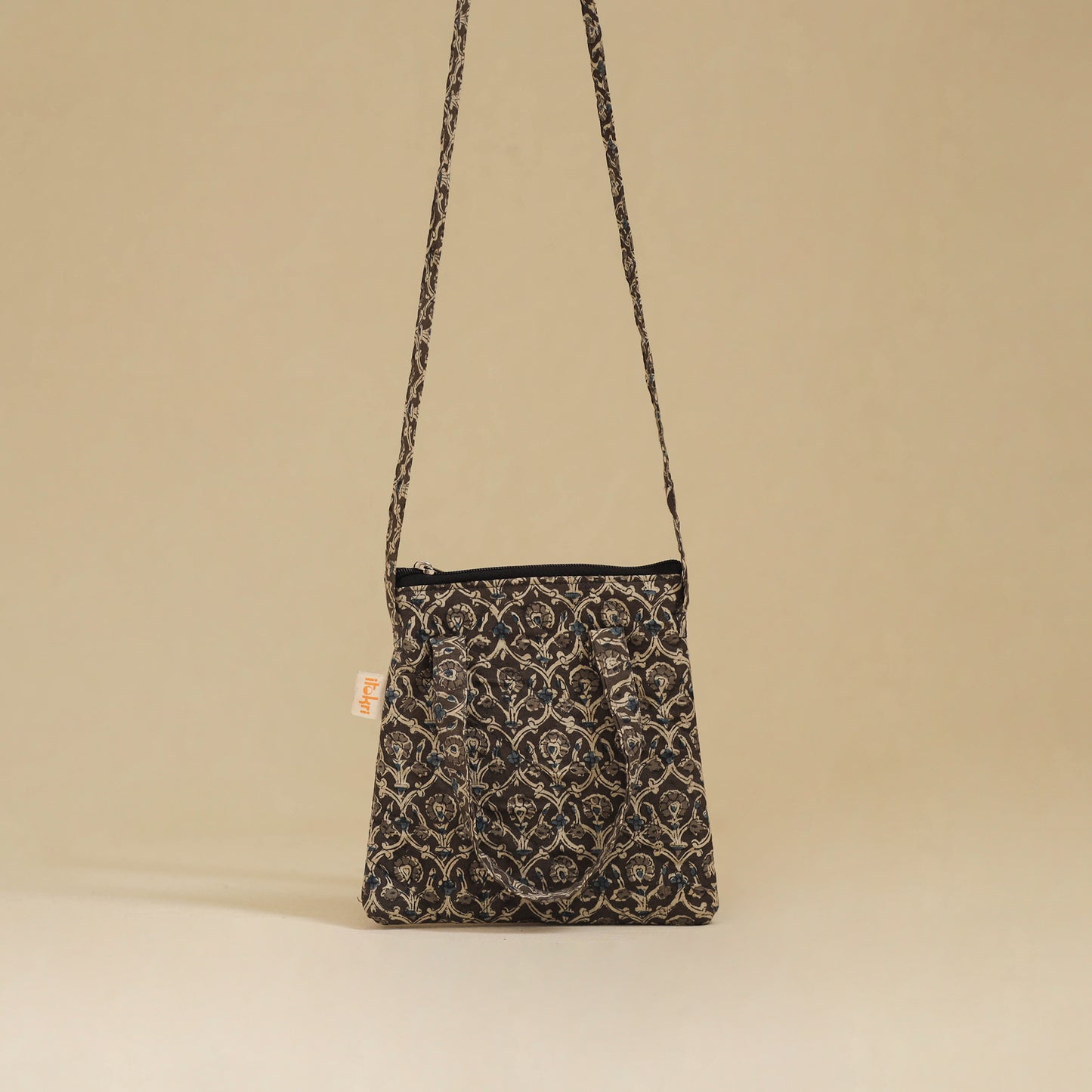 Handcrafted Quilted Sling Bag 01