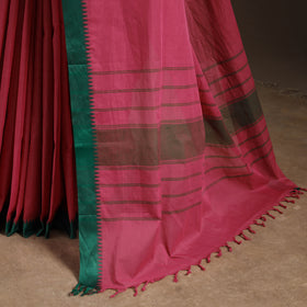 Pink - kandangi chettinad cotton saree with border 68