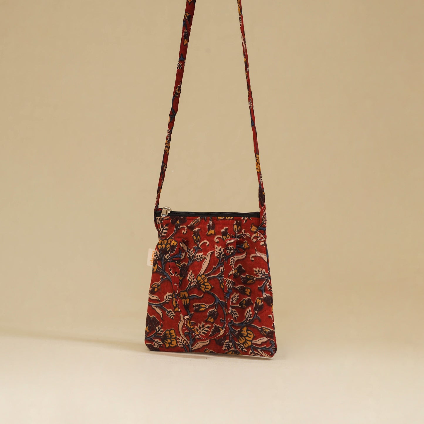 Handcrafted Quilted Sling Bag 02