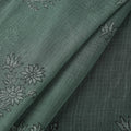 Green - Akola Hand Block Print Kota Doria Cotton Fabric 16
