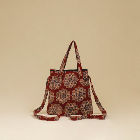 Handcrafted Quilted Sling Bag 03