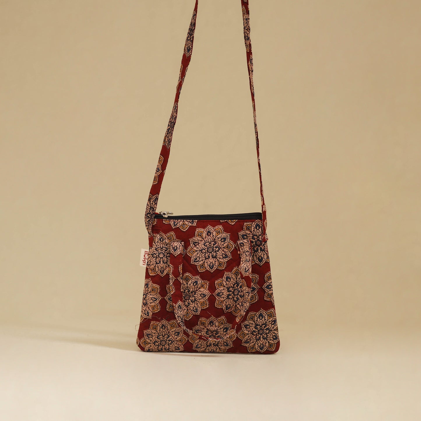 Handcrafted Quilted Sling Bag 03