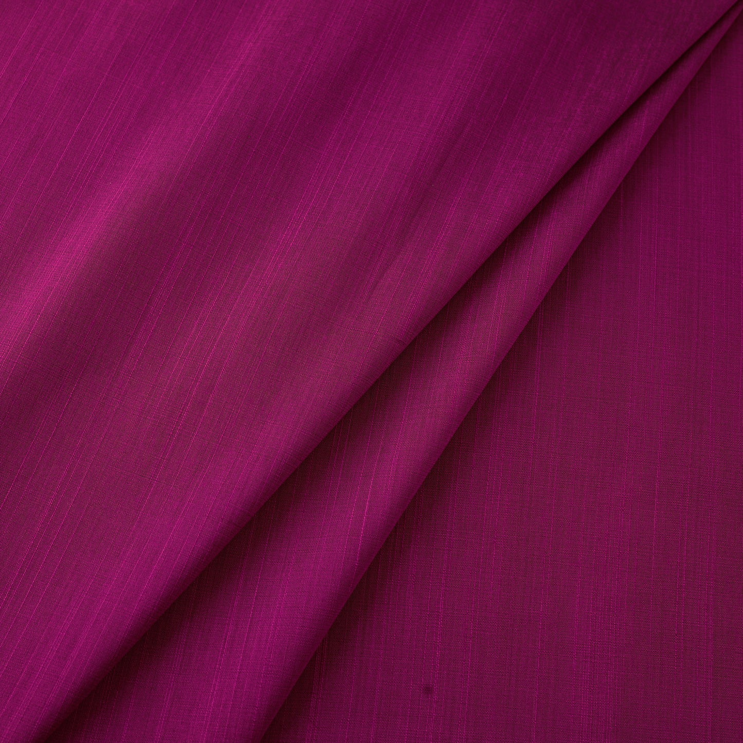 Pink Plain Slub Silk Fabric 