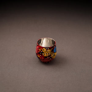 Bengal Patua Handpainted Stainless Steel Glass 10