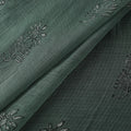 Green - Akola Hand Block Print Kota Doria Cotton Fabric 18