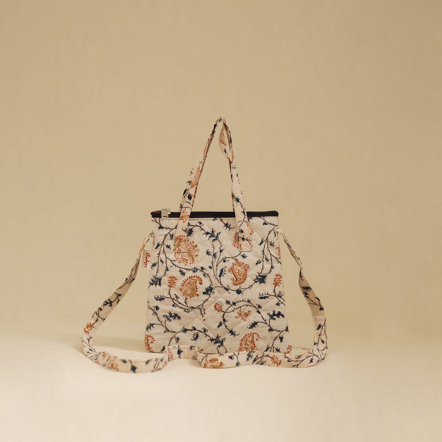 Handcrafted Quilted Sling Bag 05