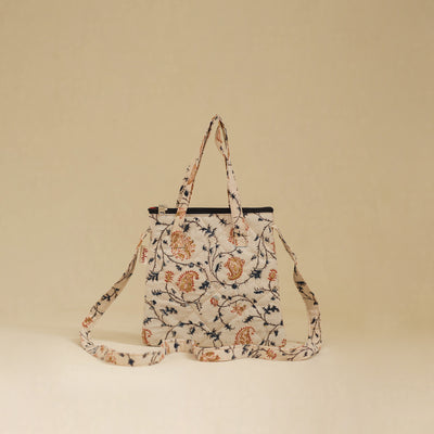 Handcrafted Quilted Sling Bag 05