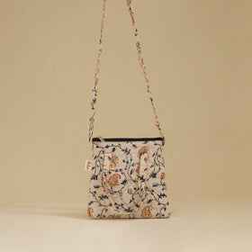 Handcrafted Quilted Sling Bag 05