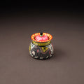 Odisha Pattachitra Handpainted Stainless Steel Ghee Pot 33