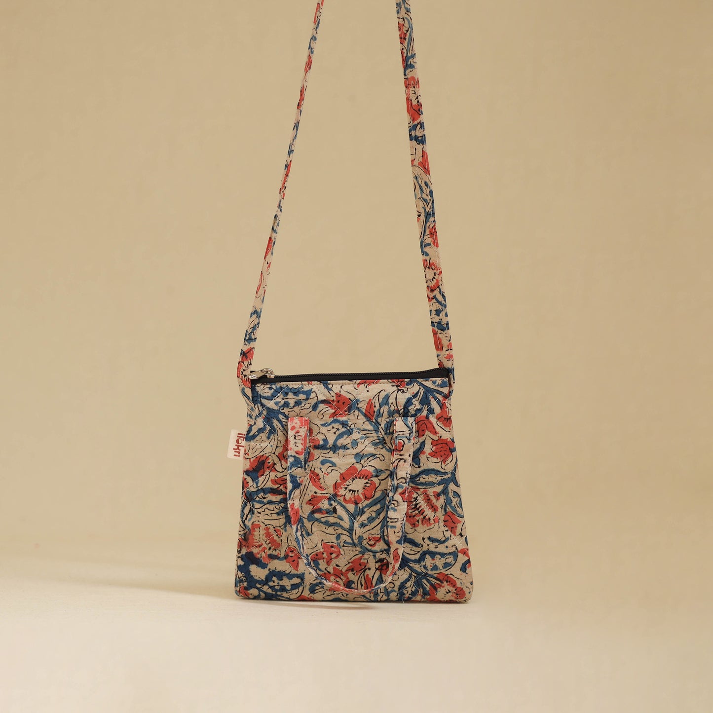 Handcrafted Quilted Sling Bag 06
