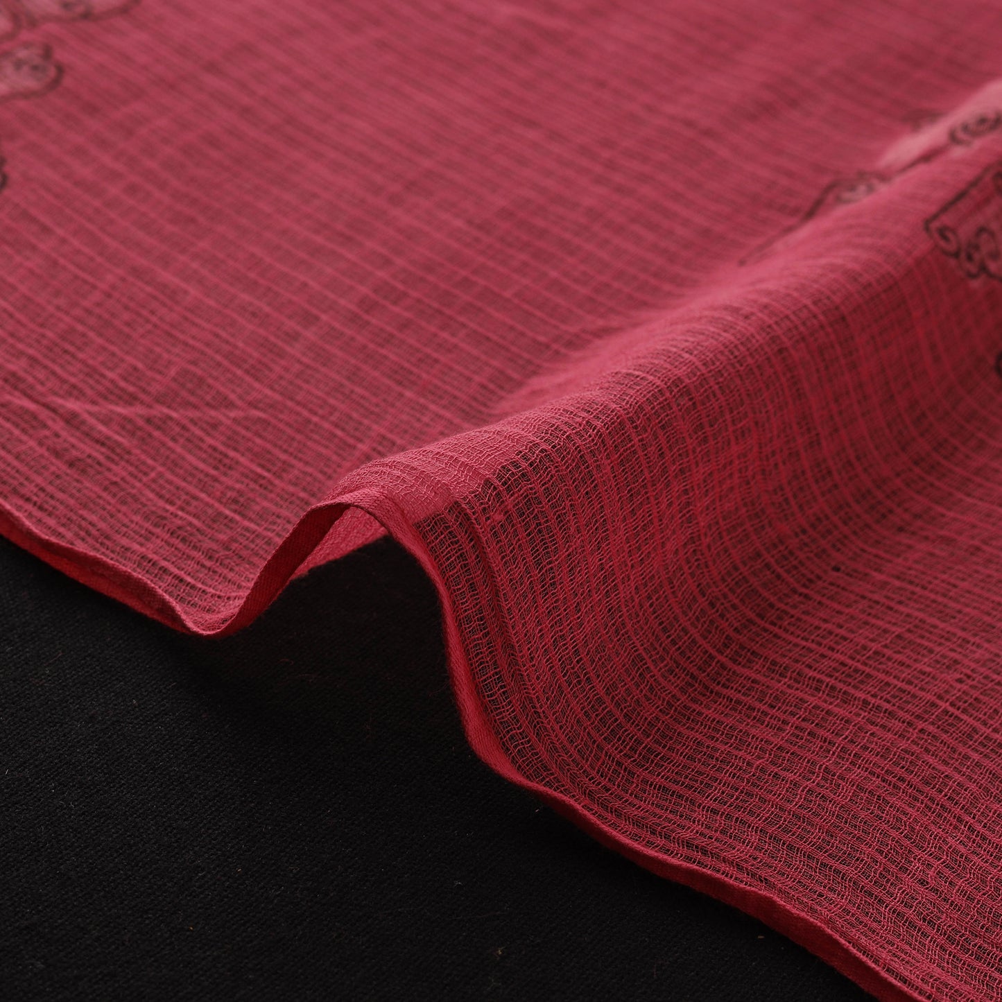Akola Hand Block Print Kota Doria Cotton Fabric 19