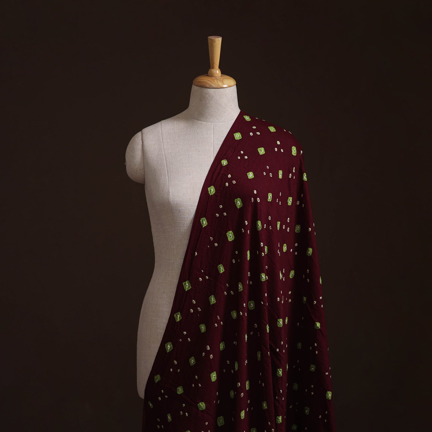 Kutch Bandhani Tie-Dye Cotton Fabric 03