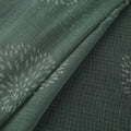 Green - Akola Hand Block Print Kota Doria Cotton Fabric 20