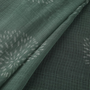 Green - Akola Hand Block Print Kota Doria Cotton Fabric 20