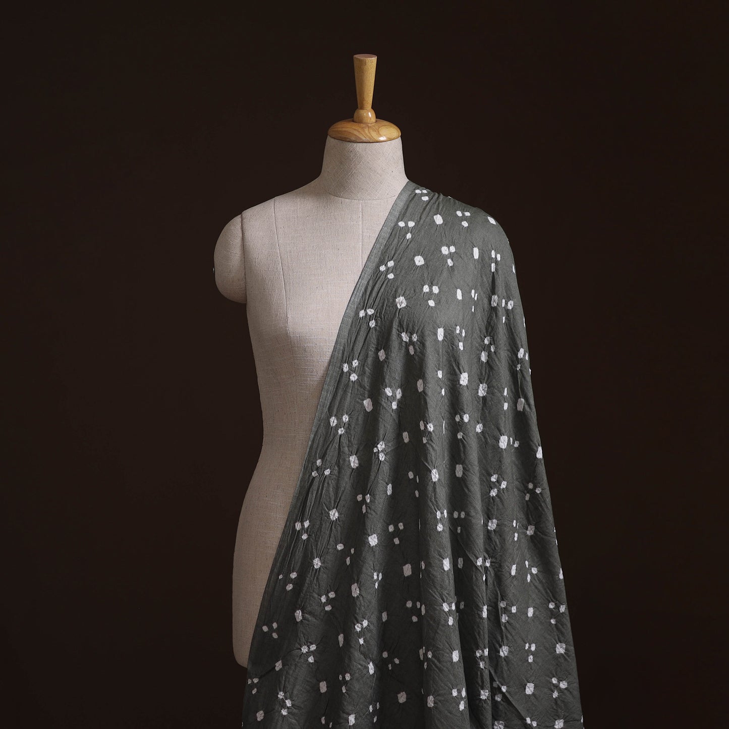 Kutch Bandhani Tie-Dye Cotton Fabric 04