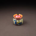 Odisha Pattachitra Handpainted Stainless Steel Ghee Pot 34