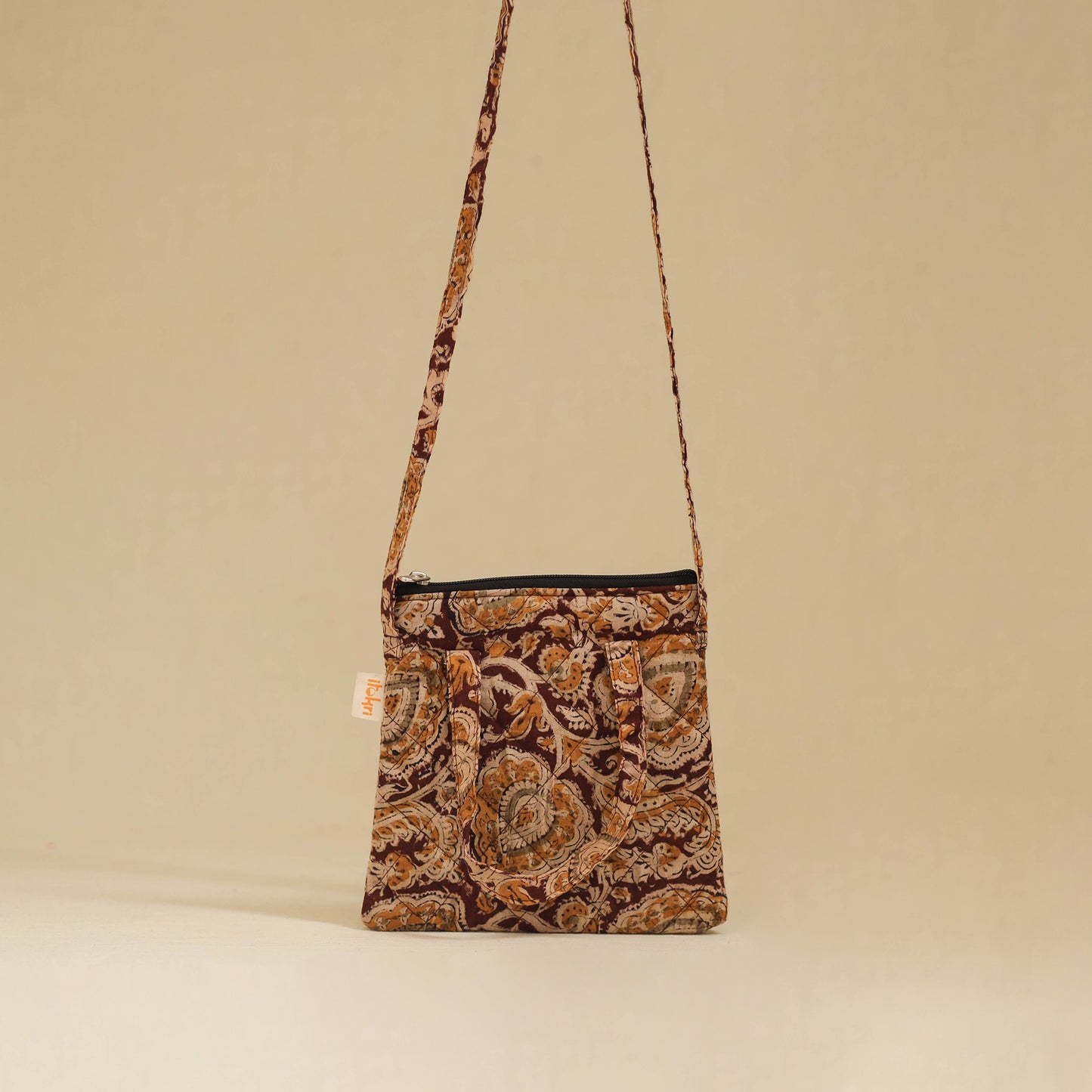 Handcrafted Quilted Sling Bag 07