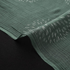 Green - Akola Hand Block Print Kota Doria Cotton Fabric 20