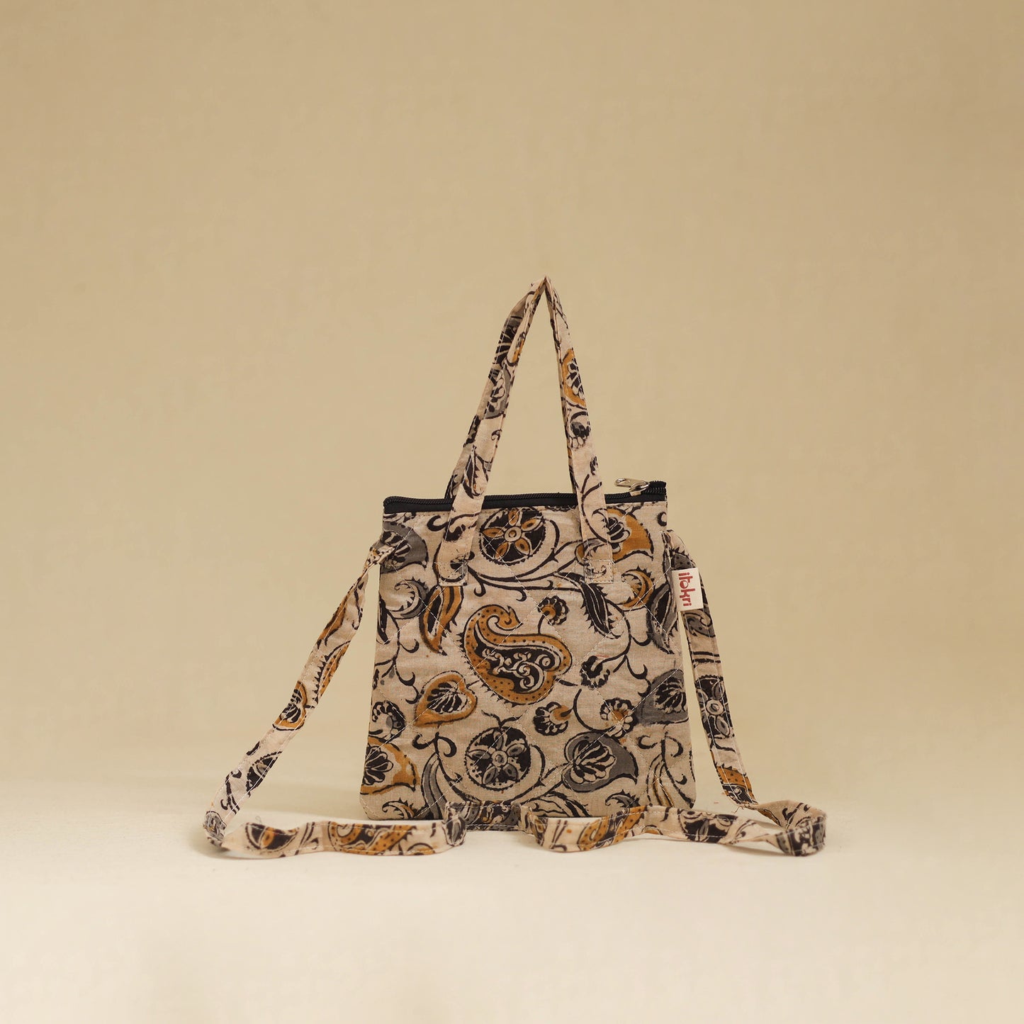 Handcrafted Quilted Sling Bag 08