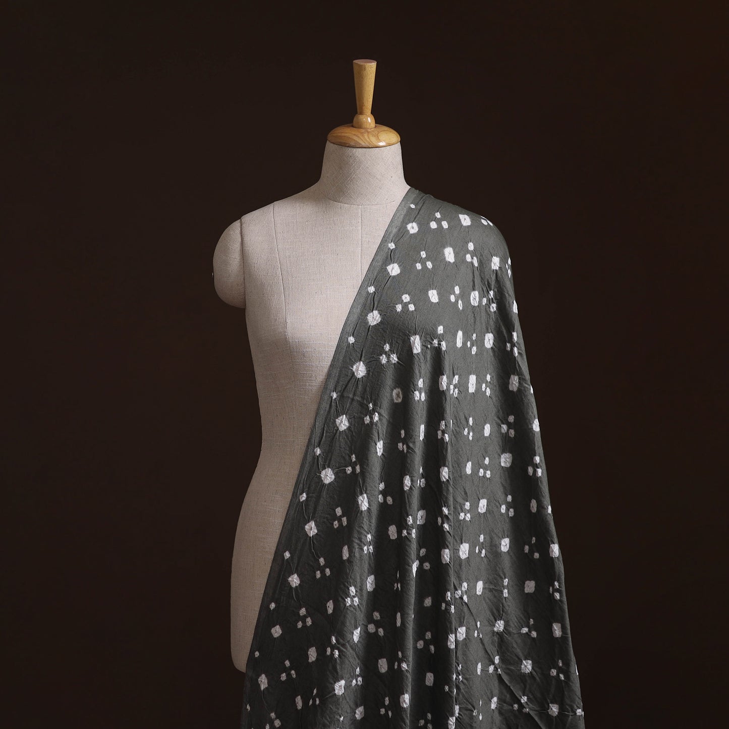Kutch Bandhani Tie-Dye Cotton Fabric 08
