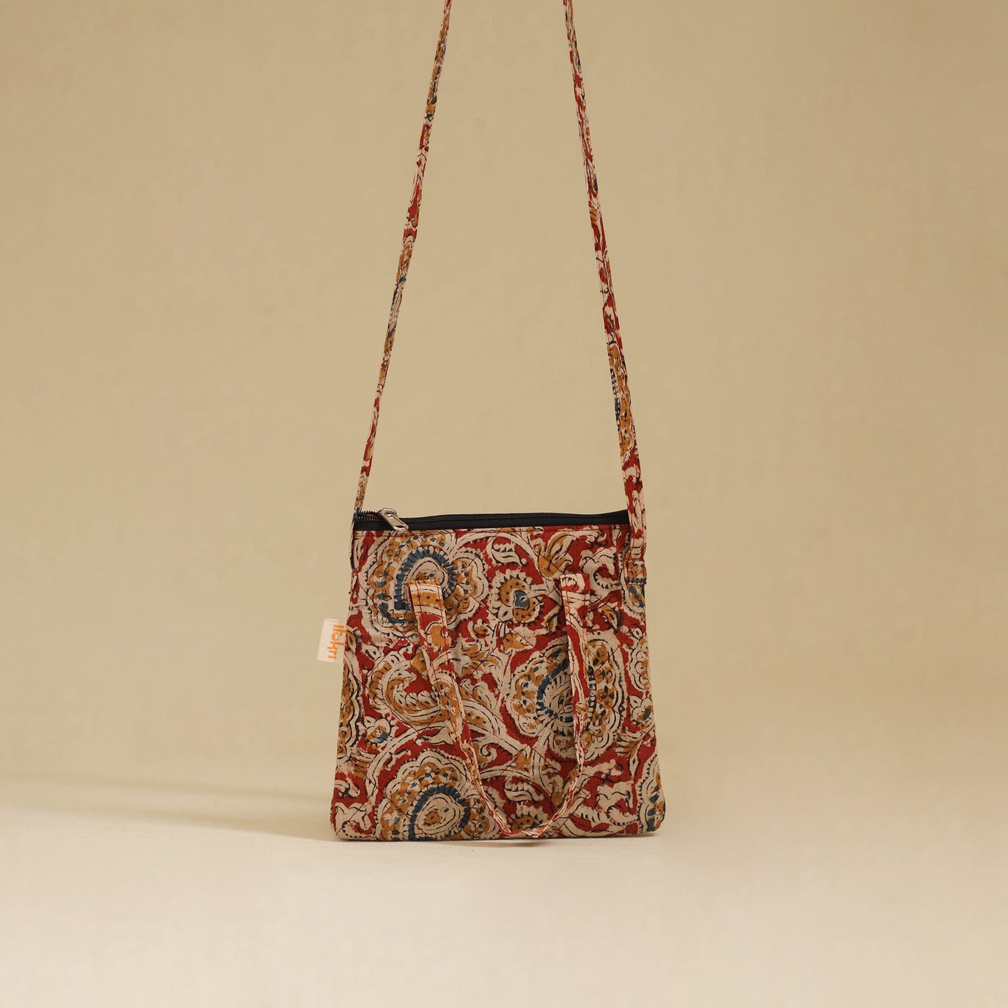 Handcrafted Quilted Sling Bag 09