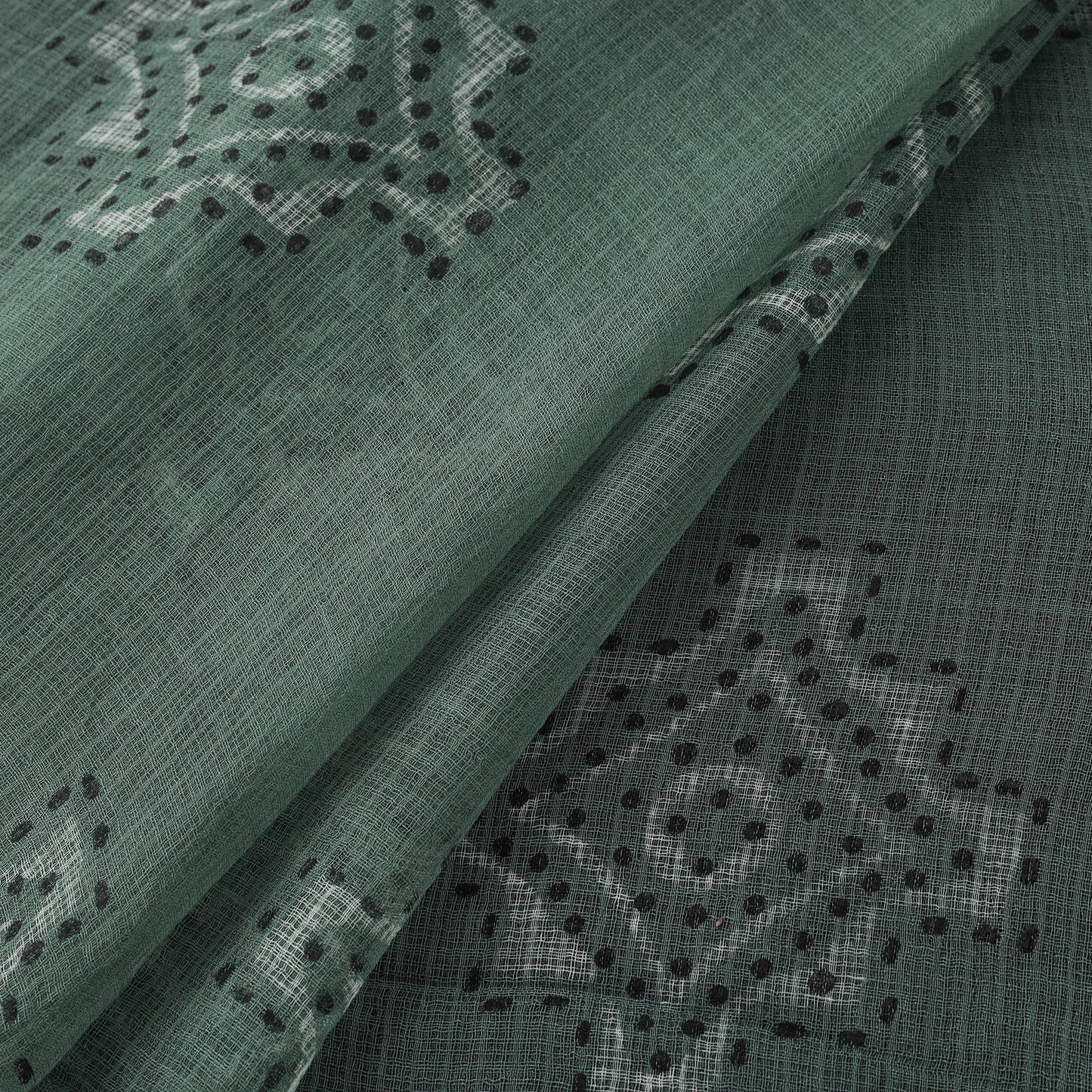 Akola Hand Block Print Kota Doria Cotton Fabric 22