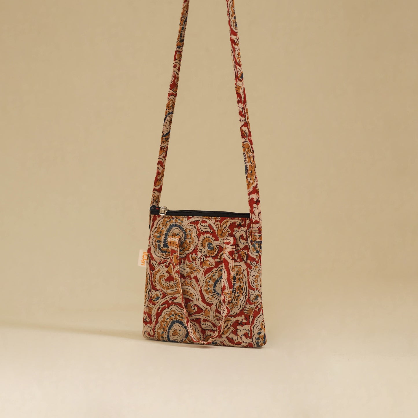 Handcrafted Quilted Sling Bag 09