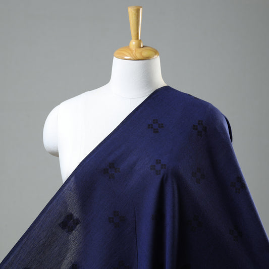 Blue - Jacquard Prewashed Cotton Fabric 30