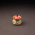 Odisha Pattachitra Handpainted Stainless Steel Ghee Pot 37